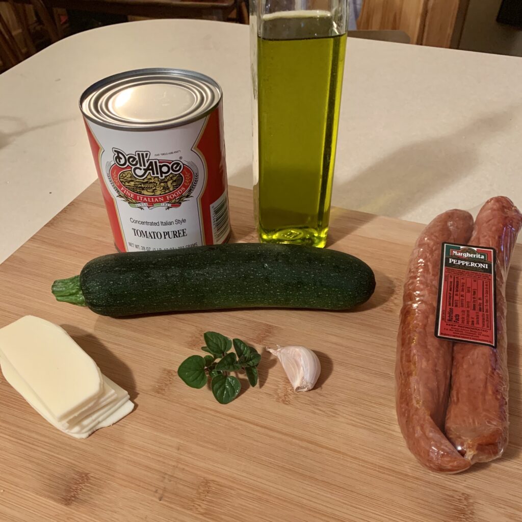 Keto Pizza Ingredients