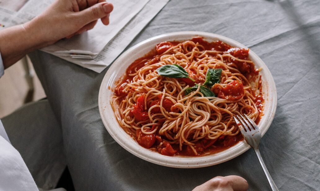 Balsamic Marinara and Pasta